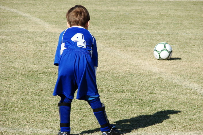 Coach Soccer to 5 year olds
