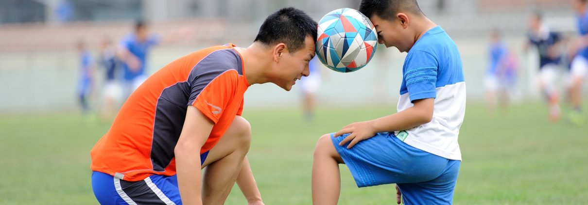 Kid Play Soccer