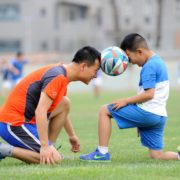 Kid Play Soccer