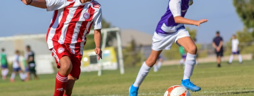 How many miles do youth soccer players run in a game?